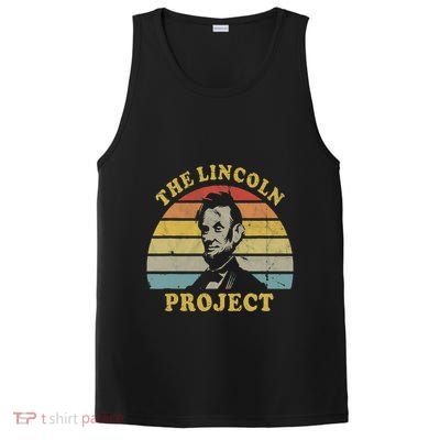 The Lincoln Project Thank You Save The USA Vintage Patriotic PosiCharge Competitor Tank
