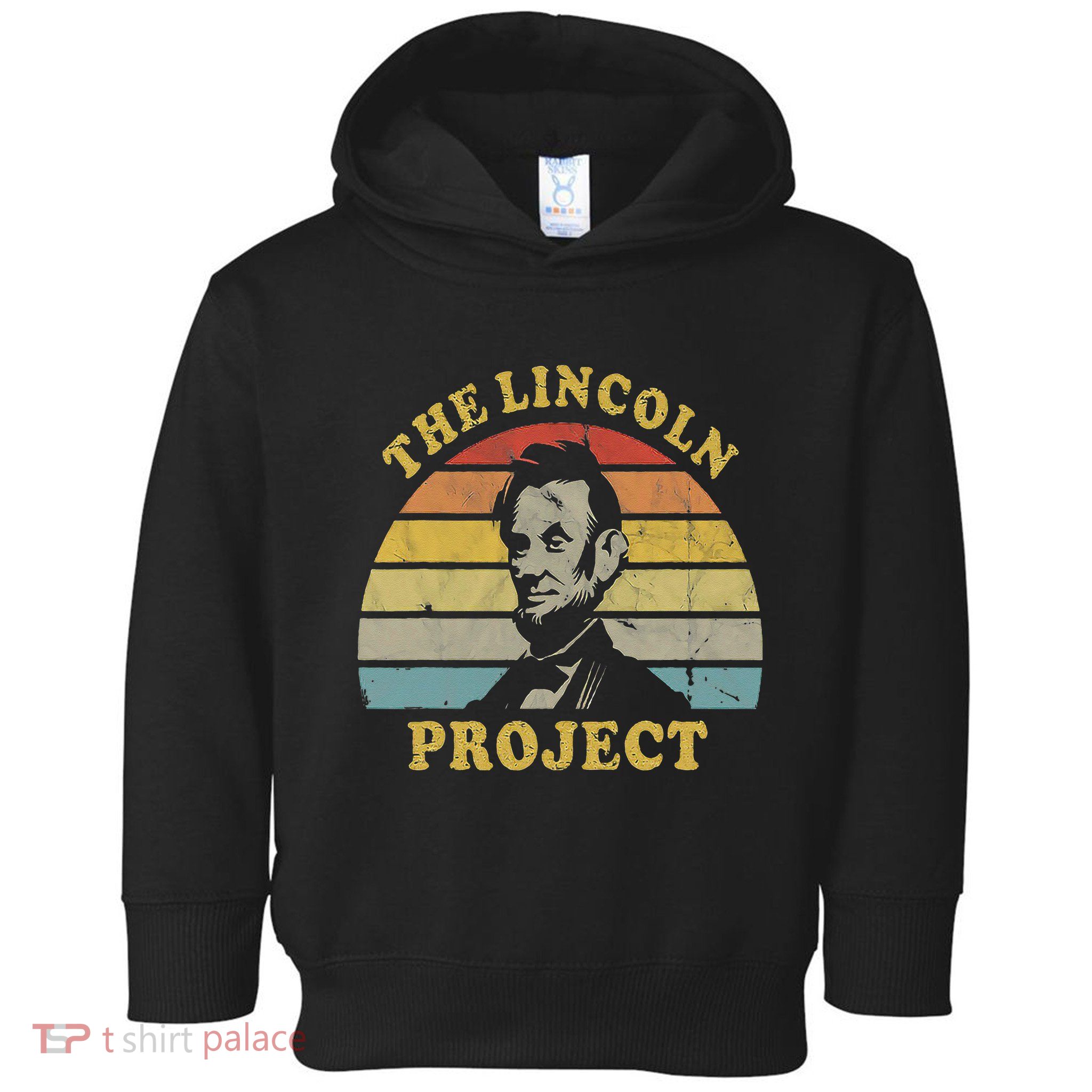 The Lincoln Project Thank You Save The USA Vintage Patriotic Toddler Hoodie