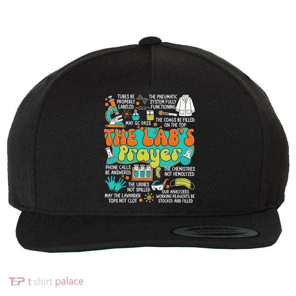 The Lab Prayer Lab Week 2025 Medical Laboratory Scientist Wool Snapback Cap