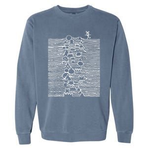 Theyetee Laugh & Pleasures Garment-Dyed Sweatshirt