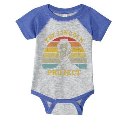 The Lincoln Project Thank You Save The USA Vintage Patriotic Infant Baby Jersey Bodysuit