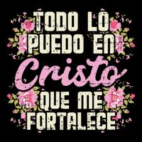 Todo Lo Puedo En Cristo God Jesus Spanish Christian Gift City Backpack
