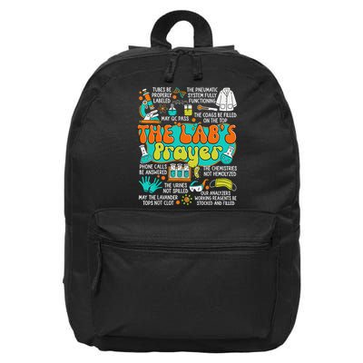 The Lab Prayer Lab Week 2025 Medical Laboratory Scientist 16 in Basic Backpack