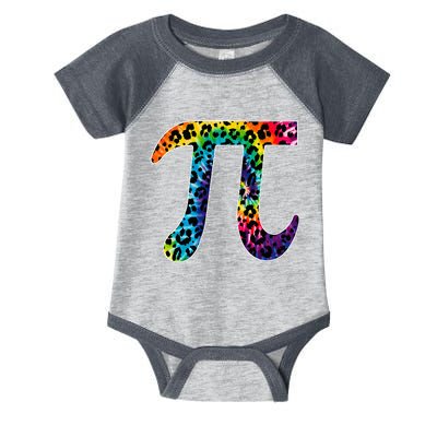 Tg Leopard Plaid Tie Dye Pi Day 3 14 Funny Math Lover Infant Baby Jersey Bodysuit