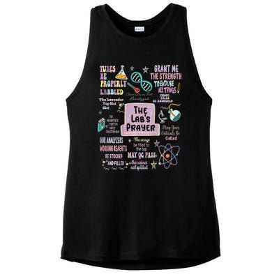 The LabS Prayer Medical Laboratory Scientist Lab Week 2024 Ladies PosiCharge Tri-Blend Wicking Tank