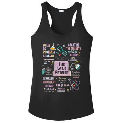 The LabS Prayer Medical Laboratory Scientist Lab Week 2024 Ladies PosiCharge Competitor Racerback Tank