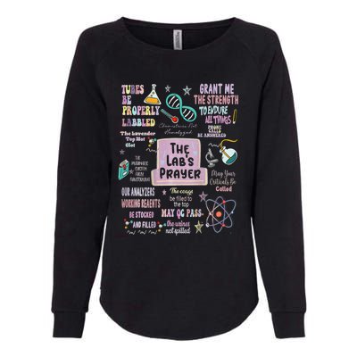 The LabS Prayer Medical Laboratory Scientist Lab Week 2024 Womens California Wash Sweatshirt