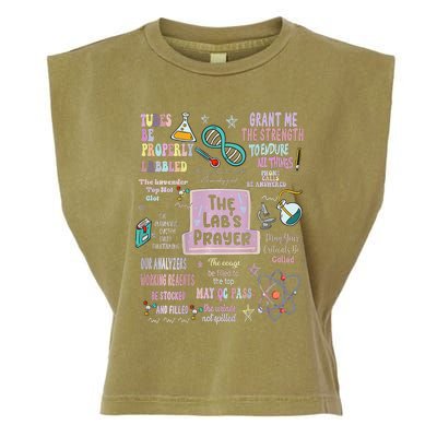 The LabS Prayer Medical Laboratory Scientist Lab Week 2024 Garment-Dyed Women's Muscle Tee