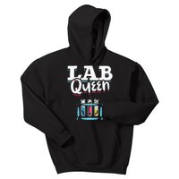 Technician Lab Queen Medical Laboratory Scientist Kids Hoodie