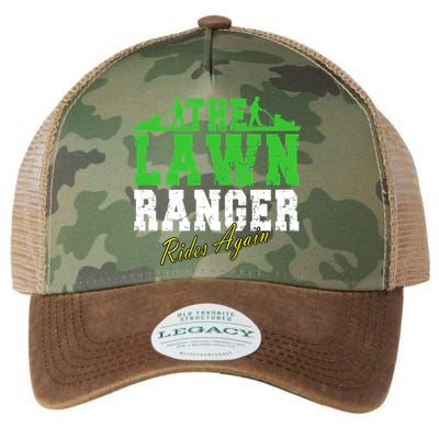 The Lawn Ranger Rides Again Lawn Mower Golf Legacy Tie Dye Trucker Hat