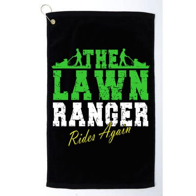 The Lawn Ranger Rides Again Lawn Mower Golf Golf Towel
