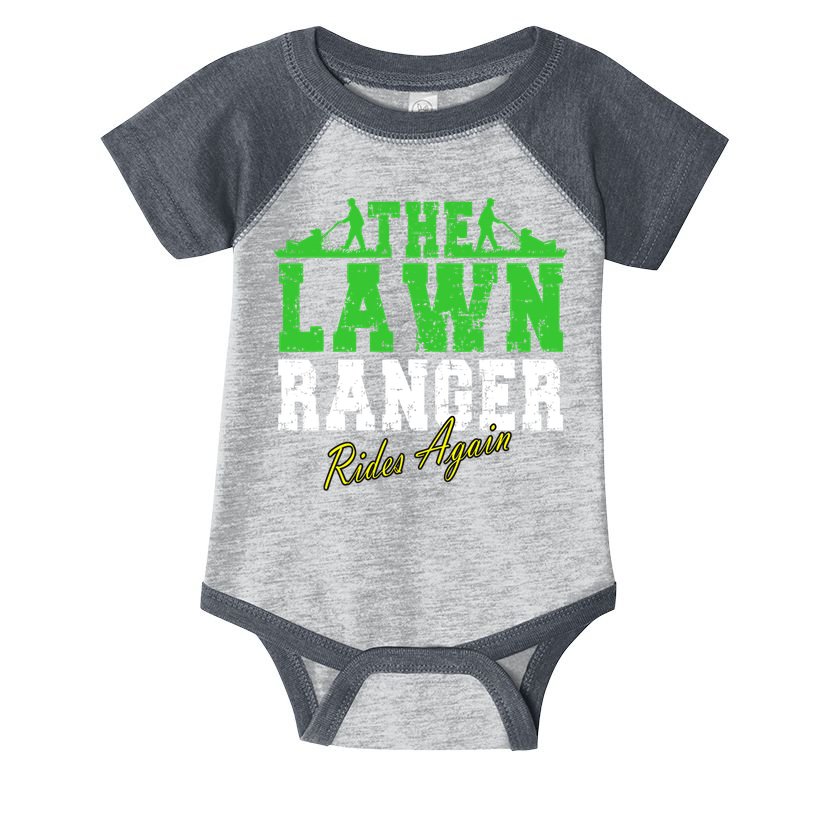 The Lawn Ranger Rides Again Lawn Mower Golf Infant Baby Jersey Bodysuit