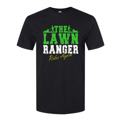 The Lawn Ranger Rides Again Lawn Mower Golf Softstyle® CVC T-Shirt