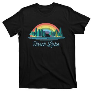 Torch Lake Rainbow Lake Souvenir T-Shirt