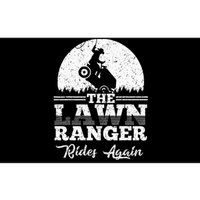 The Lawn Ranger Rides Again Cute Lawn Caretaker Bumper Sticker