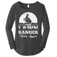 The Lawn Ranger Rides Again Cute Lawn Caretaker Women's Perfect Tri Tunic Long Sleeve Shirt