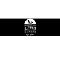 The Lawn Ranger Rides Again Funny Lawn Caretaker Gift Bumper Sticker