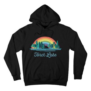 Torch Lake Rainbow Lake Souvenir Hoodie