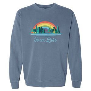 Torch Lake Rainbow Lake Souvenir Garment-Dyed Sweatshirt