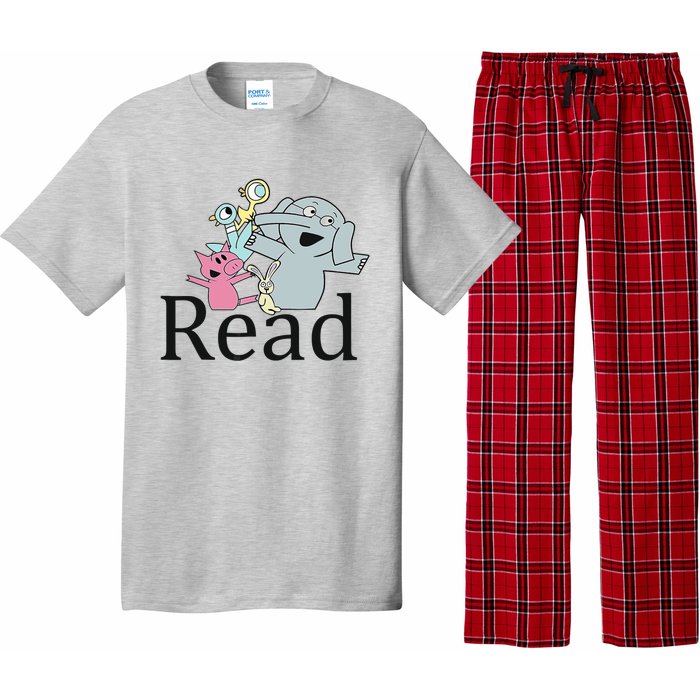 Teacher Library Read Book Club Piggie Elephant Pigeons Funny Pajama Set