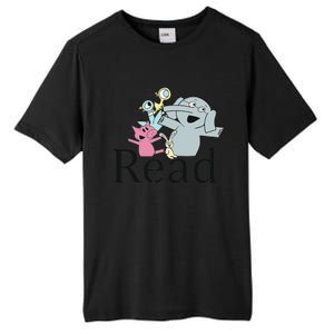 Teacher Library Read Book Club Piggie Elephant Pigeons Funny Tall Fusion ChromaSoft Performance T-Shirt