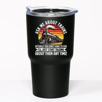 Train Locomotive Railway Conductor Train Engineer Retro Tumbler