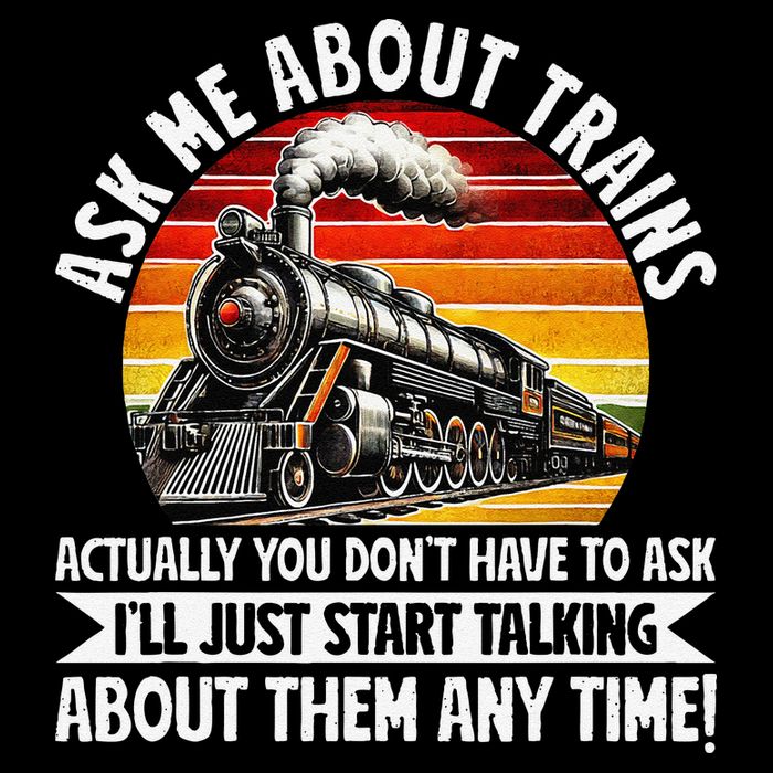Train Locomotive Railway Conductor Train Engineer Retro Cropped Pullover Crew