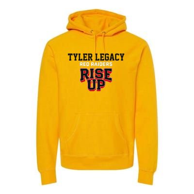 Tyler Legacy Red Raiders Rise Up Hs Premium Hoodie