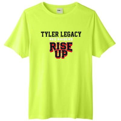 Tyler Legacy Red Raiders Rise Up Hs Tall Fusion ChromaSoft Performance T-Shirt