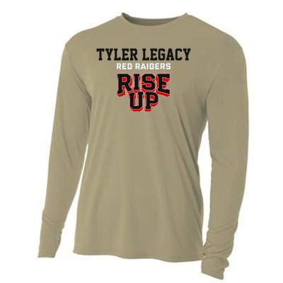 Tyler Legacy Red Raiders Rise Up Hs Cooling Performance Long Sleeve Crew