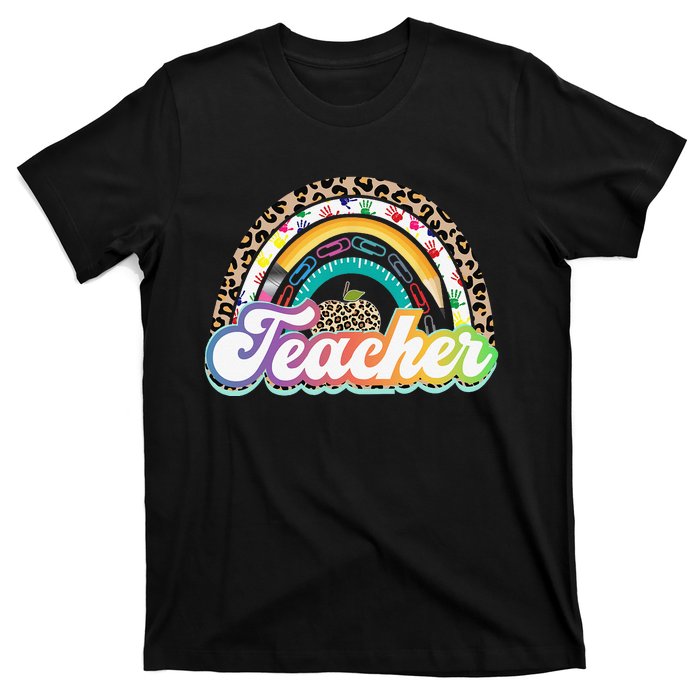 Teacher Life Rainbow Teacher for Wo Best Teacher T-Shirt