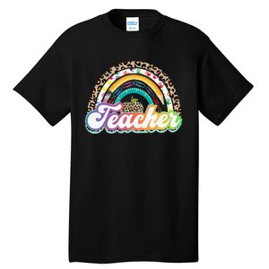 Teacher Life Rainbow Teacher for Wo Best Teacher Tall T-Shirt