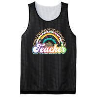 Teacher Life Rainbow Teacher for Wo Best Teacher Mesh Reversible Basketball Jersey Tank