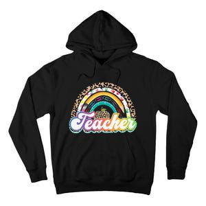 Teacher Life Rainbow Teacher for Wo Best Teacher Tall Hoodie