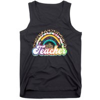 Teacher Life Rainbow Teacher for Wo Best Teacher Tank Top