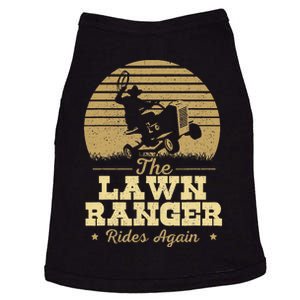 The Lawn Ranger Rides Again Landscraper Mower Landscaping Doggie Tank