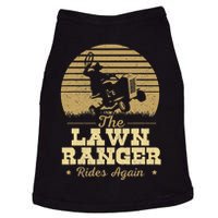 The Lawn Ranger Rides Again Landscraper Mower Landscaping Doggie Tank