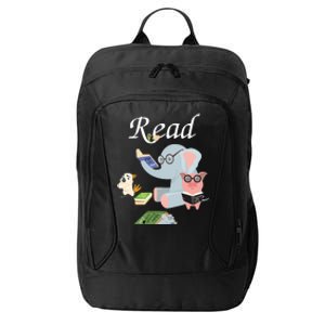 Teacher Library Read Book Club Piggie Elephant Pigeons Funny City Backpack