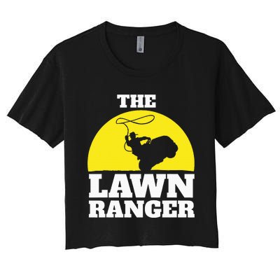 The Lawn Ranger Women's Crop Top Tee