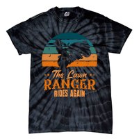 The Lawn Ranger Rides Again Mowing Vintage Retro Mower Tie-Dye T-Shirt