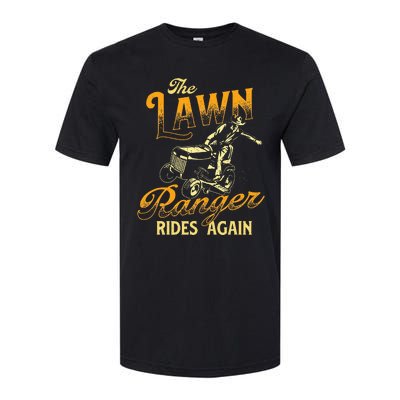 The Lawn Ranger Rides Again Gardener Lawn Mower Softstyle CVC T-Shirt