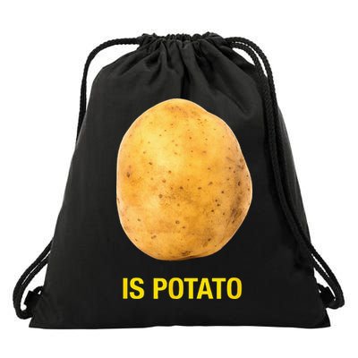 The Late Show With Stephen Colbert Is Potato Charity Drawstring Bag
