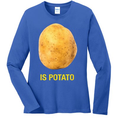 The Late Show With Stephen Colbert Is Potato Charity Ladies Long Sleeve Shirt