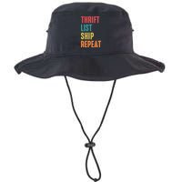 Thrift List Ship Repeat Funny Sourcing Reseller Gift Bucket Hat