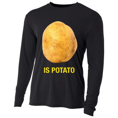 The Late Show With Stephen Colbert Is Potato Charity Cooling Performance Long Sleeve Crew