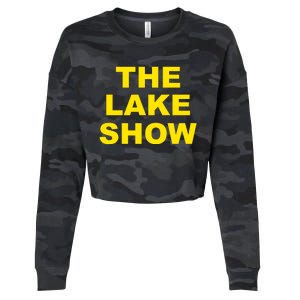 The Lake Show Basketball Los Angeles Cropped Pullover Crew