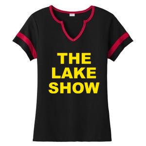 The Lake Show Basketball Los Angeles Ladies Halftime Notch Neck Tee