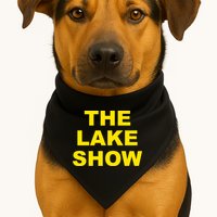 The Lake Show Basketball Los Angeles USA-Made Doggie Bandana