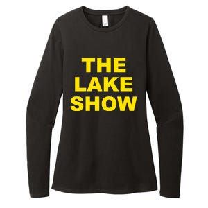 The Lake Show Basketball Los Angeles Womens CVC Long Sleeve Shirt