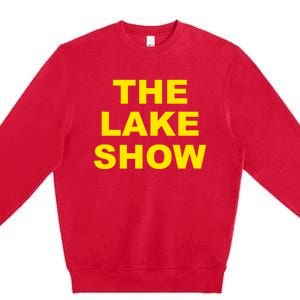 The Lake Show Basketball Los Angeles Premium Crewneck Sweatshirt